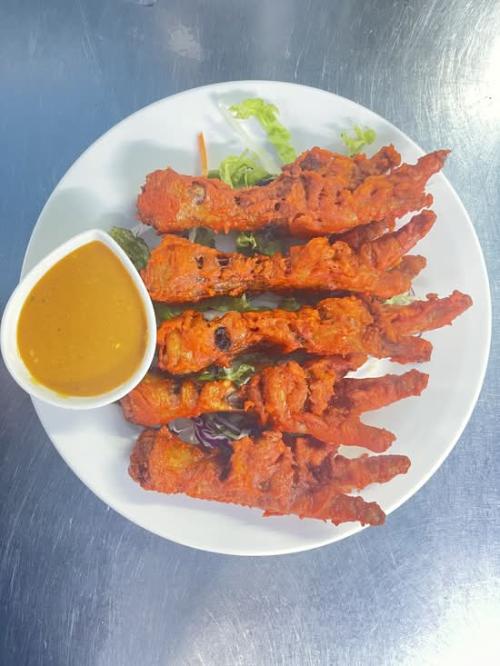 鶏足スパイス揚げ 5本 / Spiced Chicken Feet 5pc