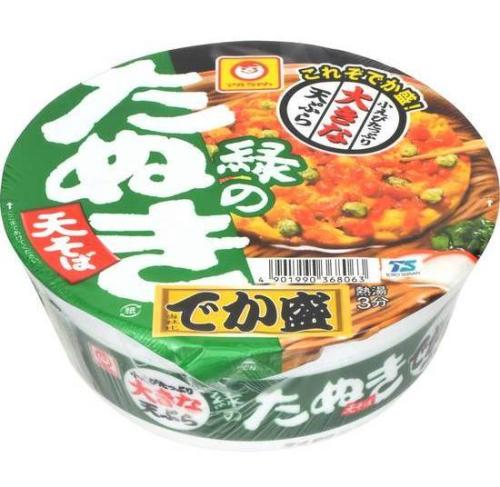 緑のたぬき天そばでか盛西 １４６ｇ